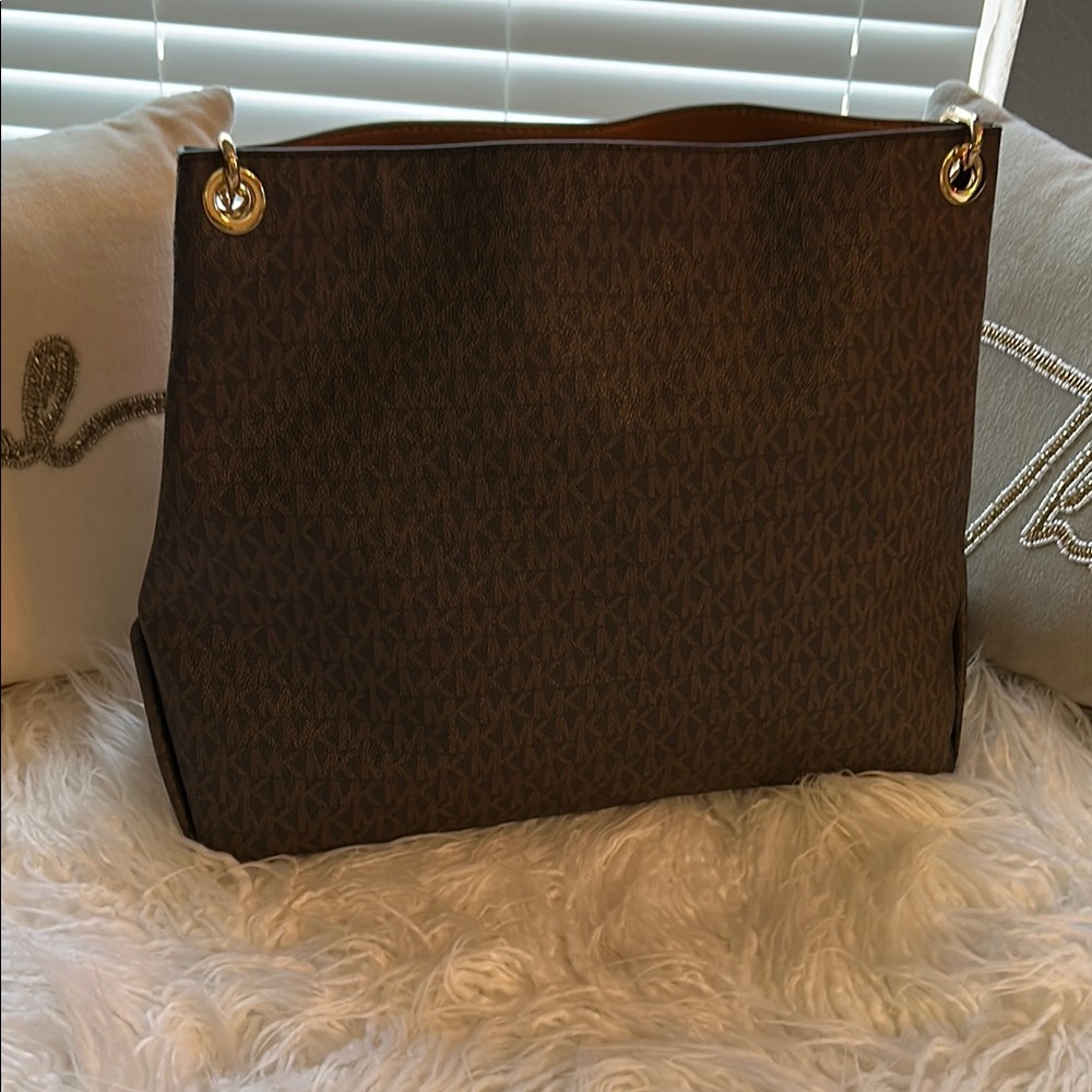 Michael Kors Brown Tote Bag